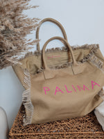 CANVAS SHOPPER MAXI *PALIMA* TOFFEE