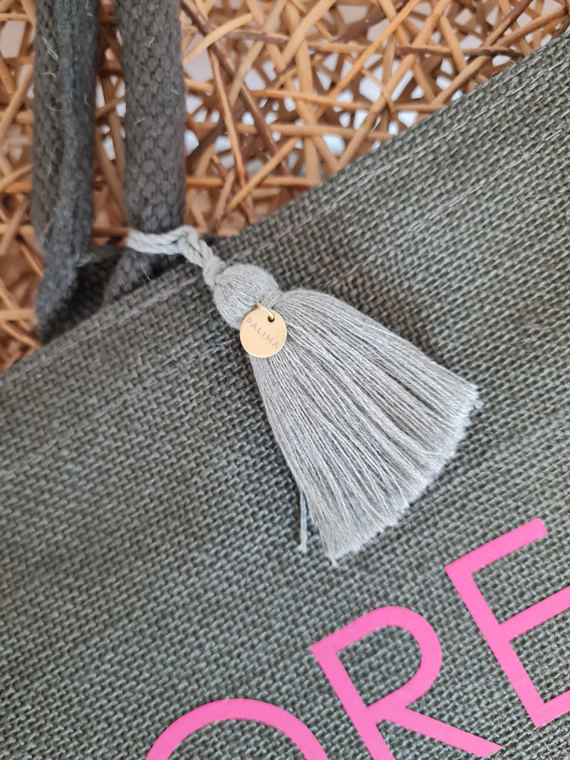 JUTE SHOPPER MAXI *J'ADORE*