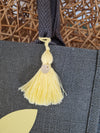 JUTE SHOPPER MIDI *YELLOW BLOSSOM*