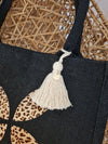 JUTE SHOPPER MINI *LEO BLOSSOM*