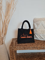 JUTE SHOPPER MINI *MON CHÉRI*