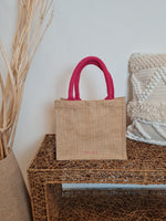 JUTE SHOPPER MINI *CIAOCIAO BABY*