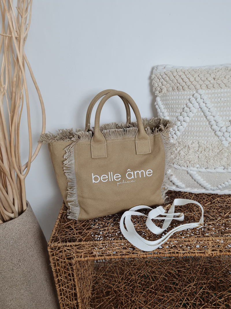 CANVAS SHOPPER MINI *belle âme* TOFFEE