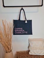 JUTE SHOPPER MAXI *CARRIE, MIRANDA....*