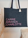 JUTE SHOPPER MAXI *CARRIE, MIRANDA....*